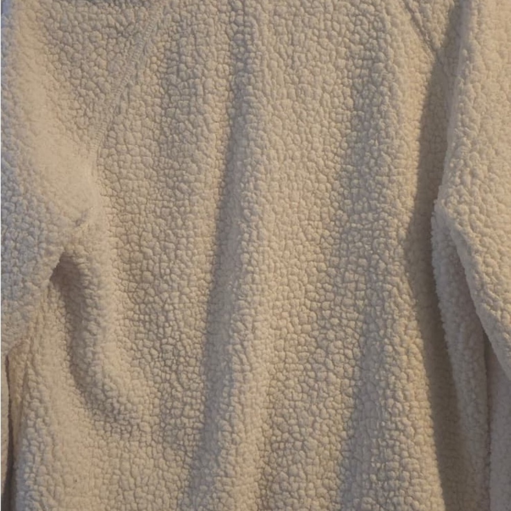 Women's Cozy White Sweater - Picture 8 of 11